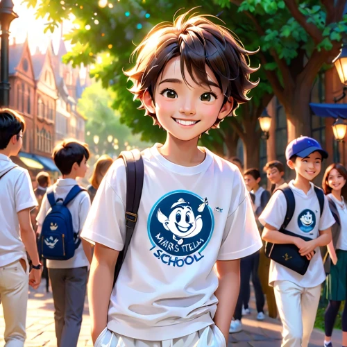 cute cartoon character,tokyo disneyland,shanghai disney,anime japanese clothing,anime cartoon,anime 3d,anime boy,studio ghibli,disney,cg artwork,disney character,disney-land,coco,cute cartoon image,nagasaki,student,a uniform,kid hero,primary school student,school uniform,Anime,Anime,Cartoon