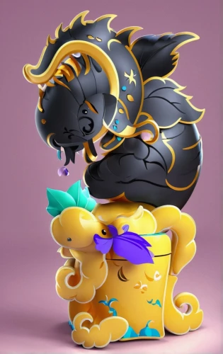 witch's hat icon,griffon bruxellois,fuel-bowser,cutout cookie,growth icon,medusa gorgon,life stage icon,pandoro,sea slug,pet black,petrol-bowser,black dragon,dragon design,crown icons,vanitas,monsoon banner,golden unicorn,forest king lion,crested,cynorhodon,Unique,3D,3D Character