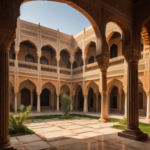 caravansary,inside courtyard,umayyad palace,courtyard,ibn tulun,caravanserai,qasr al kharrana,quasr al-kharana,persian architecture,qasr al watan,university al-azhar,alhambra,ibn-tulun-mosque,alcazar of seville,islamic architectural,iranian architecture,king abdullah i mosque,al nahyan grand mosque,riad,qasr amra,Photography,General,Natural