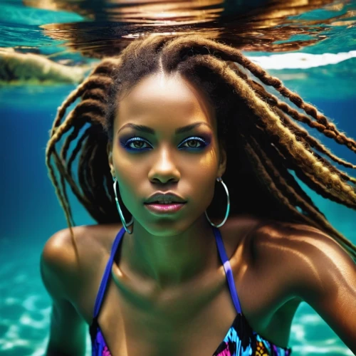 underwater background,african american woman,beautiful african american women,artificial hair integrations,african woman,merfolk,black woman,twists,photo session in the aquatic studio,sun of jamaica,mermaid background,female swimmer,under the water,underwater,photoshop manipulation,image manipulation,aquatic life,under water,waters,submerged,Photography,Artistic Photography,Artistic Photography 01