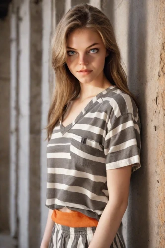 striped background,young model istanbul,horizontal stripes,social,women clothes,beautiful young woman,women's clothing,lycia,female model,menswear for women,romantic look,stripes,pretty young woman,cotton top,girl in a historic way,girl in t-shirt,in the colosseum,women fashion,liberty cotton,teen,Photography,Natural