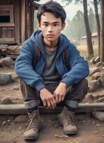 backpacker,hiking boot,shoeshine boy,andong jjimdak,hiking boots,potrait,gondanglegi,bánh rán,mountain boots,khoa,vietnam vnd,sapa,patung,putra,boy model,gunung,jimbaran,hiking shoe,shoes icon,pradal serey,Photography,Realistic