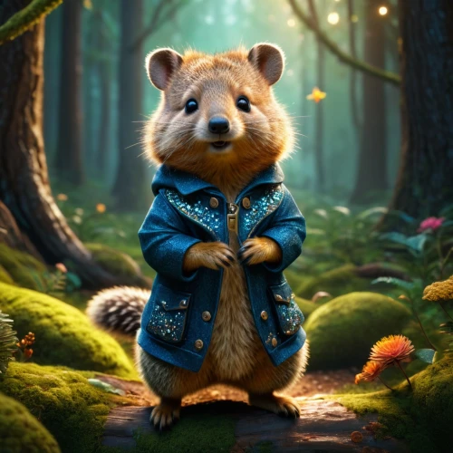 cute cartoon character,squirell,guardians of the galaxy,anthropomorphized animals,robin hood,peter rabbit,movie star,star-lord peter jason quill,rocket raccoon,animal film,the squirrel,musical rodent,splinter,quill,marten,raccoon,full hd wallpaper,fur clothing,squirrel,animals play dress-up,Photography,General,Fantasy