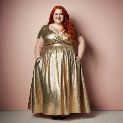 plus-size model,plus-size,hoopskirt,ginger rodgers,mary-gold,plus-sized,cocktail dress,gold foil 2020,overskirt,evening dress,blossom gold foil,social,gold-pink earthy colors,soprano,rose gold,gold foil mermaid,golden apple,ball gown,vanity fair,bridal party dress