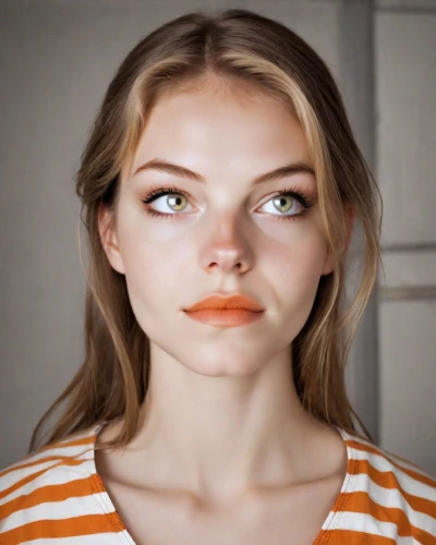 natural cosmetic,realdoll,woman face,woman's face,cosmetic,girl portrait,beauty face skin,female model,women's eyes,the girl's face,female face,3d rendered,portrait of a girl,orange,young woman,portrait background,character animation,doll's facial features,face portrait,retouching,Photography,Natural
