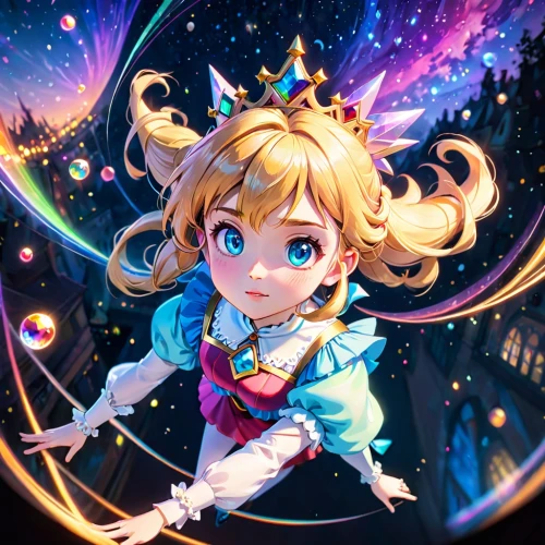 star drawing,fairy galaxy,star sky,alice,falling star,rainbow and stars,aurora,star balloons,fantasia,colorful stars,lux,star scatter,runaway star,star garland,little girl fairy,starry sky,falling stars,star,magical,star illustration,Anime,Anime,Cartoon