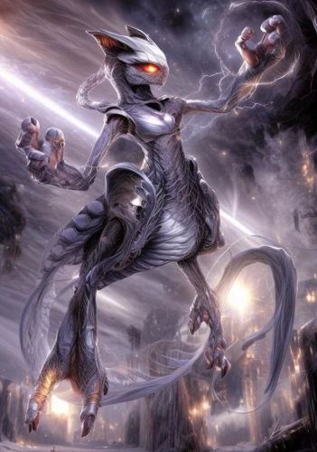 skordalia,mazda ryuga,dark-type,alien warrior,cynosbatos,black dragon,fantasy art,cg artwork,sci fiction illustration,wyrm,kobold,molten,core shadow eclipse,nebula guardian,fantasy picture,molten metal,dragon li,supernatural creature,extraterrestrial life,draconic