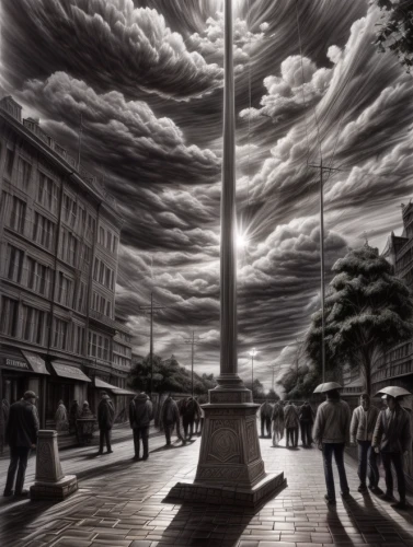 street lamp,iron street lamp,lamp post,street lamps,dramatic sky,streetlamp,lamppost,light posts,light post,street light,taksim square,world digital painting,the boulevard arjaan,nevsky avenue,heroes ' square,charcoal drawing,photomanipulation,streetlight,outdoor street light,plaza de la revolución