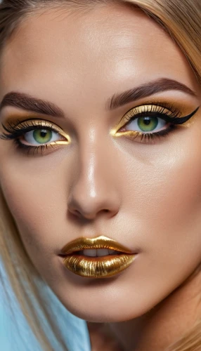 gold foil mermaid,gold paint stroke,gold glitter,gold lacquer,gold color,vintage makeup,gold colored,gold foil,foil and gold,yellow-gold,eyes makeup,gold mask,gold foil crown,golden mask,gold paint strokes,airbrushed,beauty face skin,golden color,gold plated,women's cosmetics,Photography,General,Realistic