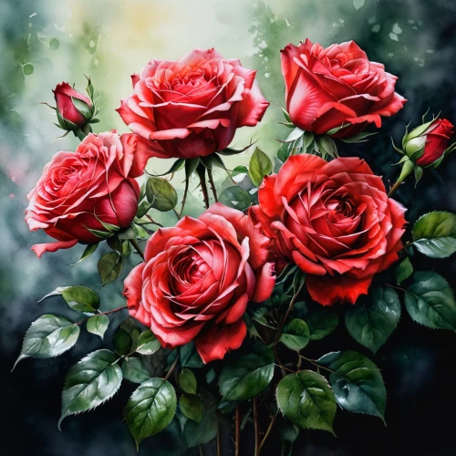 red roses,noble roses,spray roses,romantic rose,blooming roses,colorful roses,roses,rose roses,red rose in rain,bouquet of roses,sugar roses,garden roses,esperance roses,red flowers,with roses,roses-fruit,rose flower illustration,rose plant,old country roses,rose arrangement,Photography,General,Fantasy