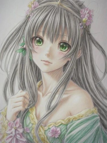 rusalka,lotus art drawing,flora,flower fairy,lily of the field,erika,fiori,tiki,lechona,fairy tale character,bridal,celtic queen,flower drawing,mikuru asahina,flower ribbon,romantic portrait,mint blossom,holding flowers,portrait background,flowers png