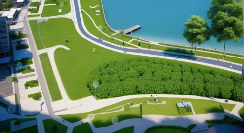 artificial island,highway roundabout,bicycle path,artificial islands,landscape plan,street plan,urban park,urban design,city moat,river course,roundabout,fontana,city highway,bike path,park akanda,moveable bridge,center park,embankment,daecheong lake,traffic circle