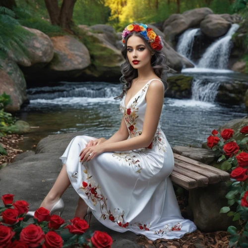 beautiful girl with flowers,girl in flowers,with roses,romantic portrait,red roses,romantic look,girl in a long dress,scent of roses,rose white and red,girl in the garden,romantic rose,vintage floral,red rose,way of the roses,porcelain rose,quinceañera,enchanting,roses,flower girl,wild roses,Photography,Fashion Photography,Fashion Photography 02