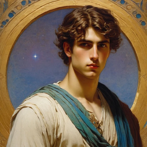 apollo,bouguereau,perseus,apollo hylates,thymelicus,emile vernon,augustus,narcissus of the poets,tiberius,eros,alexander,bacchus,lampides,claudius,greek god,bougereau,artemisia,apollo and the muses,young man,classical antiquity,Art,Classical Oil Painting,Classical Oil Painting 42