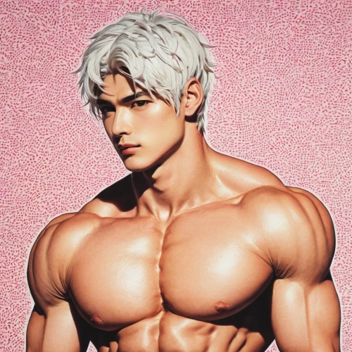 muscle icon,body building,muscle man,ken,muscular,adonis,muscle angle,muscled,muscular system,edge muscle,bodybuilder,body-building,muscular build,male character,male elf,jin deui,trunks,muscle,rose png,torso,Illustration,Japanese style,Japanese Style 17