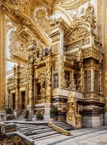 marble palace,versailles,baroque,ornate,louvre,ornate room,gold ornaments,europe palace,louvre museum,gold lacquer,gold castle,seville,rococo,royal interior,the royal palace,gold wall,fontainebleau,the palace,gold stucco frame,paris,Architecture,General,South American Traditional,Brazilian Rococo