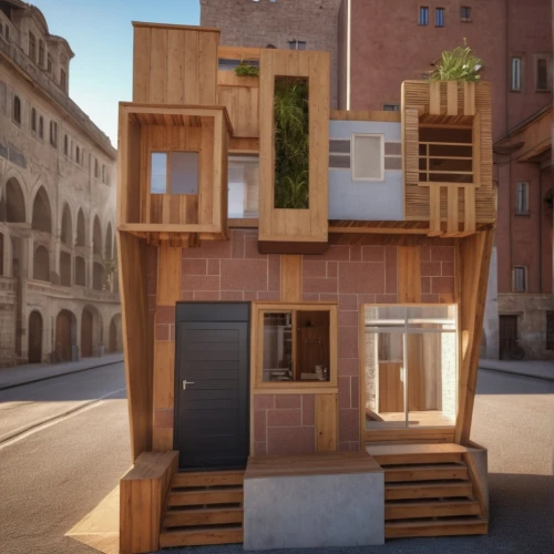 cubic house,cube stilt houses,cube house,frame house,street furniture,dolls houses,archidaily,model house,timber house,wooden sauna,eco-construction,miniature house,urban design,an apartment,wooden facade,wooden cubes,shared apartment,sky apartment,wooden houses,outdoor structure,Photography,General,Realistic