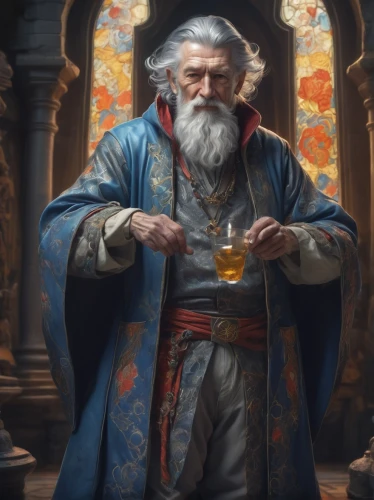 dwarf sundheim,gandalf,father frost,archimandrite,dwarf cookin,the abbot of olib,apothecary,merchant,priest,twelve apostle,magus,prejmer,high priest,lord who rings,thorin,fantasy portrait,hieromonk,male elf,dwarf,benediction of god the father,Conceptual Art,Fantasy,Fantasy 01