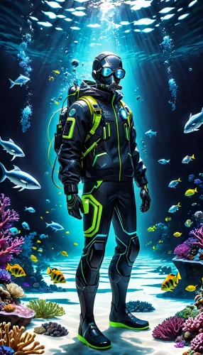 scuba,scuba diving,aquanaut,underwater background,coral guardian,marine tank,divemaster,dive computer,underwater diving,marine biology,reef tank,marine animal,dry suit,aquarium,undersea,ocean floor,coral reef,deep sea diving,diveevo,marine life,Anime,Anime,General