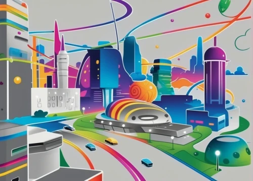 colorful city,smart city,metropolises,background vector,city trans,vector graphics,panoramical,city cities,cities,fantasy city,urbanization,colorful foil background,city scape,vector graphic,internet of things,mobile video game vector background,city map,tianjin,city skyline,city,Unique,Design,Sticker