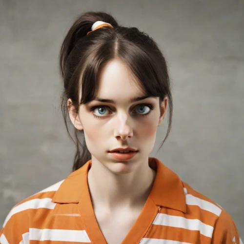 felicity jones,young woman,orange,portrait of a girl,doll's facial features,girl portrait,clementine,pretty young woman,woman face,women's eyes,girl in t-shirt,british actress,girl in a long,retro girl,big eyes,the girl's face,female model,orange eyes,portrait background,worried girl,Photography,Natural