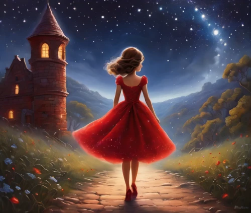 man in red dress,girl in red dress,fairytale,fairy tale,fairytales,fantasy picture,fairy tales,a fairy tale,children's fairy tale,enchanted,red gown,fairy tale character,a girl in a dress,guiding light,lady in red,the girl in nightie,girl in a long dress,cinderella,mystical portrait of a girl,red coat,Conceptual Art,Fantasy,Fantasy 29