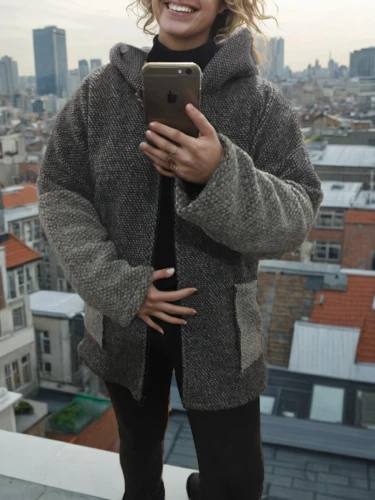 on the roof,woman holding a smartphone,roof top,rooftop,roof rat,rooftops,fur,holding ipad,lukas 2,adorable,greta oto,blonde girl with christmas gift,copenhagen,view from the roof,aeriel,blond girl,paris balcony,young model istanbul,viewphone,a girl with a camera,Female,Northern Europeans,Wavy,Youth adult,M,Happy,Underwear,Outdoor,Urban Rooftop