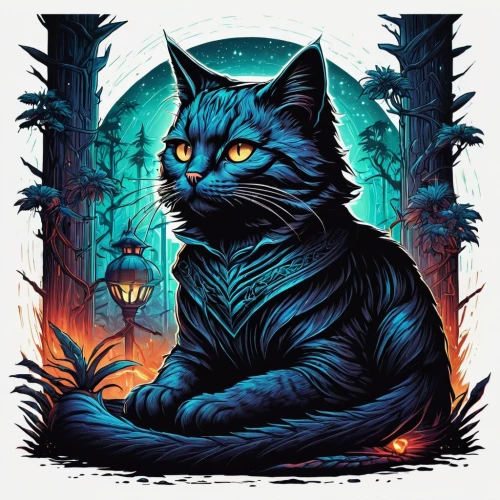 cat vector,vector illustration,cat on a blue background,felidae,feral,maincoon,digital illustration,cat,mowgli,feline,the cat,forest animal,feral cat,vector art,animal feline,capricorn kitz,vector graphic,cat portrait,lynx,breed cat,Illustration,Realistic Fantasy,Realistic Fantasy 25