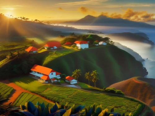 azores,the azores,faroe islands,asturias,beautiful landscape,mountain village,new zealand,norway island,acores,norway coast,basque country,hillside,canary islands,coastal landscape,home landscape,rolling hills,rural landscape,landscape background,farm landscape,landscapes beautiful