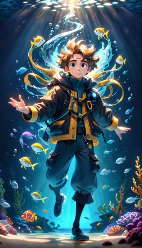 underwater background,god of the sea,under the sea,sea god,underwater,school of fish,underwater world,under sea,aquarium,under the water,ocean underwater,coral guardian,aquariums,sea-life,undersea,under water,aquanaut,ocean,ocean background,ocean floor,Anime,Anime,Cartoon