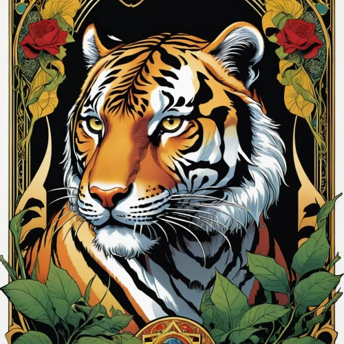 type royal tiger,tigers,tiger,royal tiger,bengal,bengal tiger,a tiger,tiger png,sumatra,tigerle,asian tiger,sumatran,chestnut tiger,king of the jungle,panthera leo,felidae,forest king lion,zookeeper,siberian tiger,sumatran tiger,Illustration,American Style,American Style 04