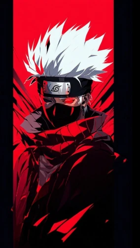 kakashi hatake,would a background,persona,blade,cyber glasses,yukio,red background,fire red eyes,scroll wallpaper,zero,sensei,clean background,red eyes,background screen,ren,on a red background,2d,naruto,ninjutsu,fire background