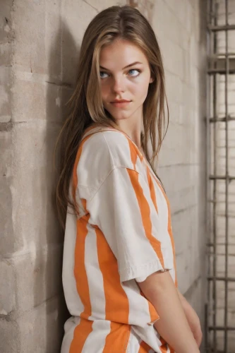orange robes,orange,orange color,young model istanbul,orange half,french silk,orangina,bright orange,abbey,daisy 2,in a shirt,madeleine,daisy 1,female model,liberty cotton,aperol,striped background,beautiful young woman,jumpsuit,teen,Photography,Natural