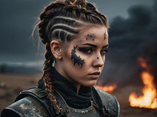 female warrior,warrior woman,mohawk,face paint,avatar,vikings,viking,tribal,shaman,mara,katniss,raider,warrior east,ash wednesday,mulan,maori,warrior,fierce,cyborg,renegade,Photography,Documentary Photography,Documentary Photography 08