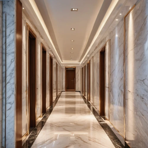 hallway,hallway space,corridor,hotel hall,recessed,lobby,elevators,luxury hotel,security lighting,search interior solutions,contemporary decor,hall,hyatt hotel,floors,marble palace,entrance hall,walkway,concierge,ceiling construction,under-cabinet lighting,Photography,General,Realistic