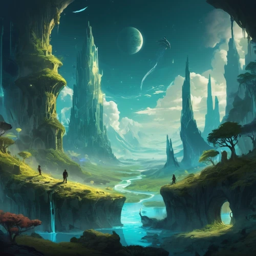 fantasy landscape,mushroom landscape,futuristic landscape,druid grove,alien world,underwater landscape,karst landscape,lunar landscape,fantasy picture,swampy landscape,alien planet,an island far away landscape,underwater oasis,elven forest,fantasy art,northrend,ancient city,3d fantasy,high landscape,imperial shores,Conceptual Art,Fantasy,Fantasy 02