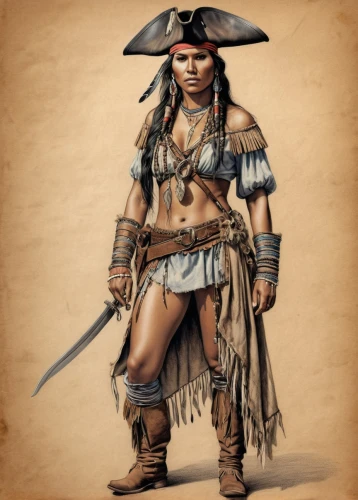 warrior woman,female warrior,pocahontas,american indian,tribal chief,native american,the american indian,polynesian girl,aborigine,cherokee,ancient costume,raider,amerindien,wind warrior,ancient egyptian girl,war bonnet,barbarian,aztec,pirate,incas,Photography,General,Realistic