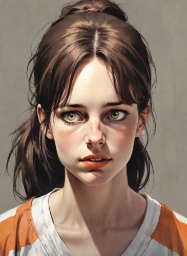 clementine,girl portrait,portrait of a girl,the girl's face,worried girl,katniss,child portrait,cinnamon girl,lilian gish - female,child girl,lara,croft,woman face,lori,pupils,face portrait,prisoner,vanessa (butterfly),artist portrait,artemisia,Digital Art,Comic