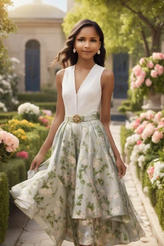 tiana,jasmine bush,floral dress,quinceañera,elegant,flower girl,floral,enchanting,background ivy,spring background,floral skirt,vanity fair,elegance,vogue,springtime background,a beautiful jasmine,girl in flowers,floral background,summer jasmine,hydrangea background,Photography,Commercial