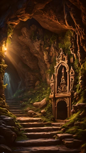 cave church,catacombs,empty tomb,cave,hall of the fallen,cave tour,dungeons,grotto,pit cave,hollow way,dungeon,crypt,place of pilgrimage,threshold,mausoleum ruins,the mystical path,the threshold of the house,cartoon video game background,devilwood,chamber
