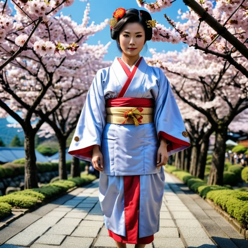 hanbok,japanese woman,korean culture,geisha girl,japanese sakura background,plum blossoms,cherry blossom festival,asian costume,anime japanese clothing,geisha,sakura blossom,honzen-ryōri,spring in japan,japanese cherry blossom,japanese culture,cherry blossom japanese,the cherry blossoms,plum blossom,motsunabe,japanese cherry,Photography,General,Realistic