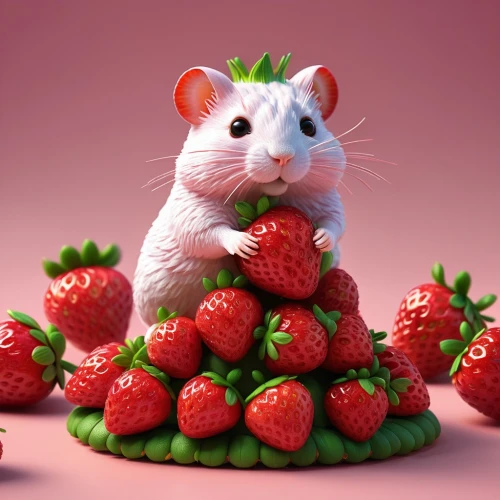 quark raspberries,strawberry,strawberries,raspberry,strawberry plant,ratatouille,straw mouse,red strawberry,mouse bacon,mock strawberry,color rat,raspberries,mice,strawberry ripe,raspberry pi,mouse,whimsical animals,3d render,cinema 4d,berry quark,Conceptual Art,Daily,Daily 02