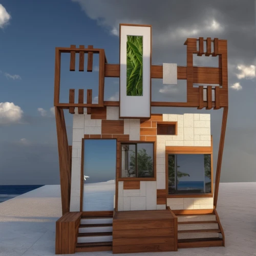 cube stilt houses,cubic house,lifeguard tower,stilt houses,stilt house,cube house,beach furniture,sky apartment,inverted cottage,frame house,beach hut,miniature house,dunes house,tree house,tree house hotel,beach house,room divider,hanging houses,model house,eco-construction,Photography,General,Realistic