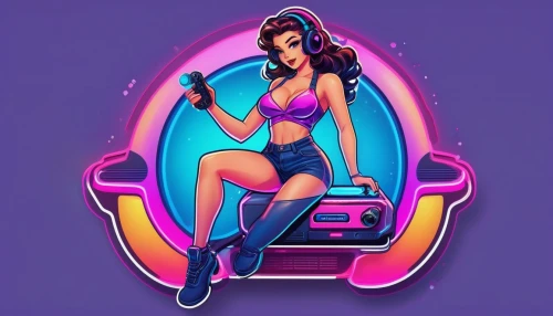 retro girl,retro woman,80s,phone icon,80's design,retro car,car icon,dodge la femme,vector illustration,retro women,retro,retro music,vector girl,muscle car cartoon,retro styled,pink vector,rockabella,lamborghini,retro background,jukebox,Unique,Design,Logo Design