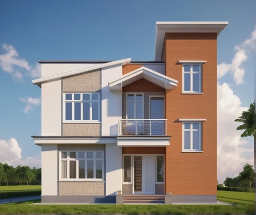 two story house,3d rendering,appartment building,prefabricated buildings,residential house,exterior decoration,houses clipart,house drawing,floorplan home,frame house,house shape,residential building,modern house,stucco frame,house painting,new housing development,danish house,build by mirza golam pir,residence,wooden facade,Photography,General,Realistic