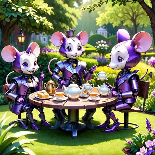 tea party,garden party,violet family,serenade,orchestra,dining,garden breakfast,tea service,afternoon tea,mice,aye-aye,high tea,villagers,alfresco,bistro,breakfast outside,family picnic,tea time,mariachi,tea party collection,Anime,Anime,Cartoon