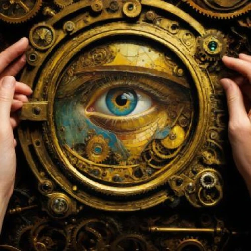 clockmaker,all seeing eye,cosmic eye,watchmaker,esoteric,magnifying,magnify,clockwork,looking glass,magnifying galss,astronomical clock,the eyes of god,divination,mirror of souls,third eye,eye,open-face watch,peacock eye,icon magnifying,magnify glass