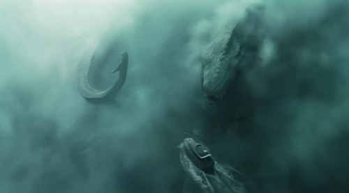 sea monsters,underwater background,dolphin background,crevasse,maelstrom,dolphins in water,underwater landscape,teal digital background,undersea,sea trenches,submerge,abyss,emerald sea,deep sea,ring fog,veil fog,god of the sea,ocean underwater,ice cave,poseidon