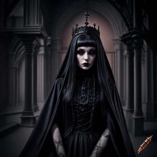 gothic woman,gothic portrait,gothic fashion,gothic style,gothic dress,gothic,dark gothic mood,gothic architecture,dark angel,priestess,goth woman,dark art,the nun,black angel,queen of the night,goth,witch house,priest,dark cabinetry,black candle