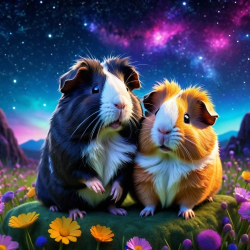 guinea pigs,guineapig,teacup pigs,kawaii animals,guinea pig,hedgehogs,cute animals,round kawaii animals,whimsical animals,corgis,easter rabbits,shih tzu,rabbit family,easter background,cute cartoon image,bunnies,lilo,japanese chin,rabbits,children's background,Conceptual Art,Fantasy,Fantasy 08